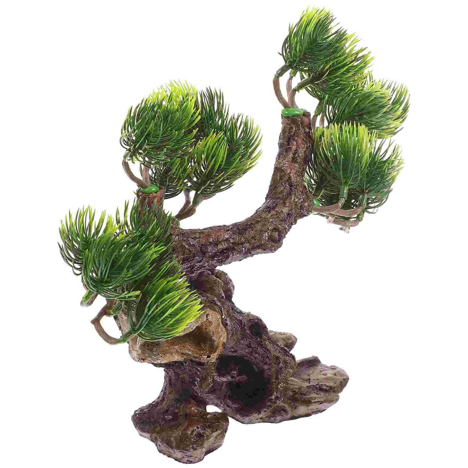 Fake Pine Bonsai Tree Artificial Potted Ornaments Pot Greeting Welcoming Guest Japanese Simulation Home Lifelike Flower Zen
Fake Pine Bonsai Tree Artificial Potted Ornaments Pot Greeting Welcoming Guest Japanese Simulation Home Lifelike Flower Zen