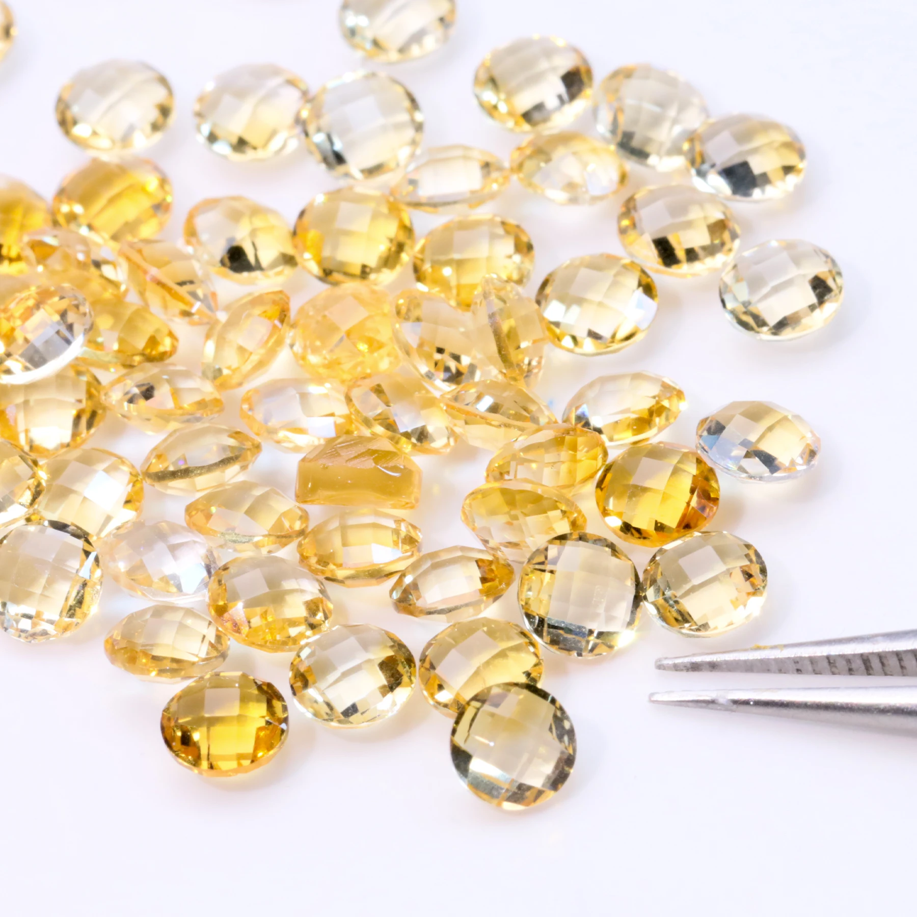 Hot Selling 100% Genuine Gemstone Round Rose Cut Natural Citrine Quartz Loose Natural Gemstones for Jewelry Making
Hot Selling 100% Genuine Gemstone Round Rose Cut Natural Citrine Quartz Loose Natural Gemstones for Jewelry Making