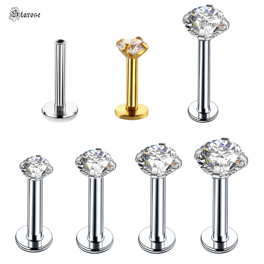 2Pcs 16G Internal Thread Bar 2/3/4/5mm Zircon Tragus Helix Piercing Nose Piercing Labret Lip Ring Nose Stud Ear Piercing Jewelry
2Pcs 16G Internal Thread Bar 2/3/4/5mm Zircon Tragus Helix Piercing Nose Piercing Labret Lip Ring Nose Stud Ear Piercing Jewelry