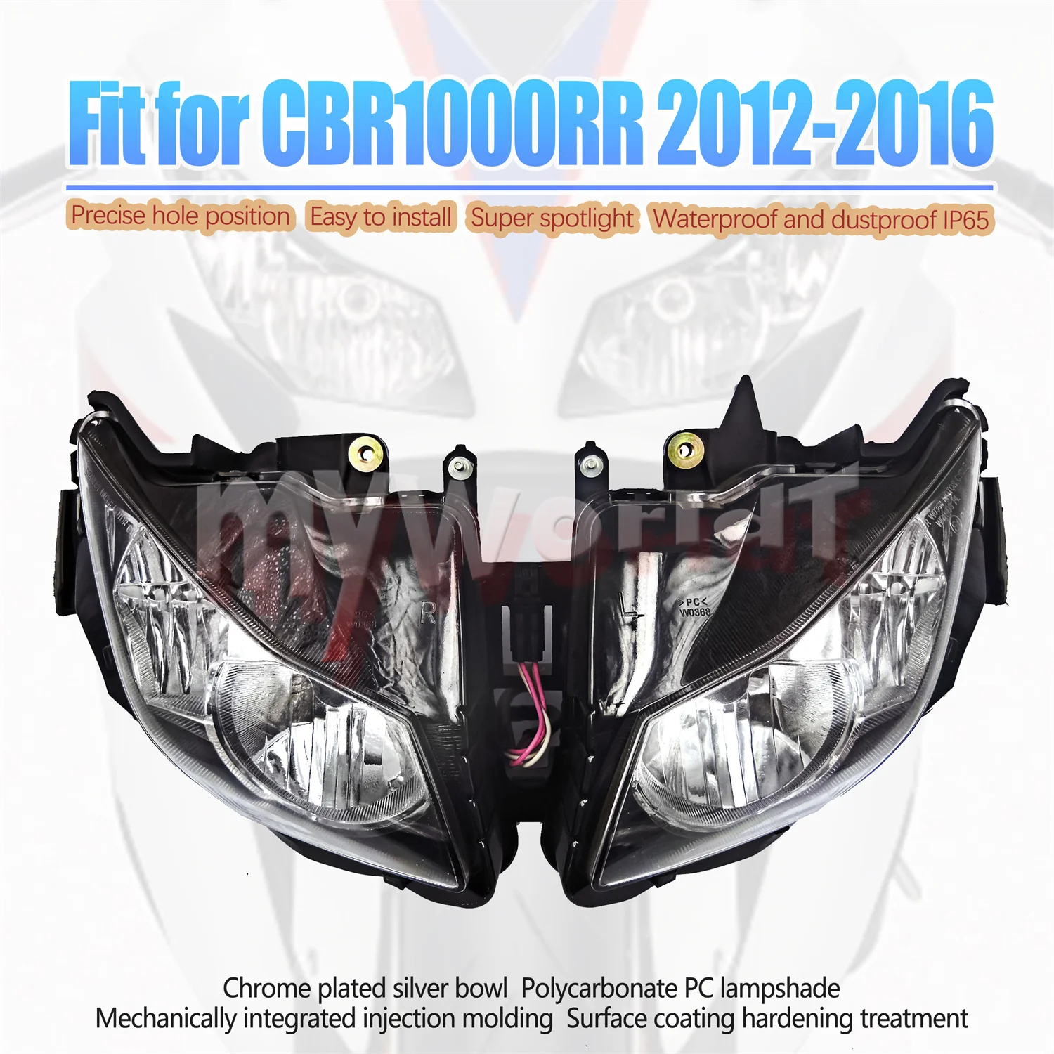 Fit For Honda CBR1000RR 2012 - 2016 Motorcycle Headlight Assembly Headlamp Light CBR 1000 CBR1000 RR 2013 2014 2015 12 13 14 15
Fit For Honda CBR1000RR 2012 - 2016 Motorcycle Headlight Assembly Headlamp Light CBR 1000 CBR1000 RR 2013 2014 2015 12 13 14 15