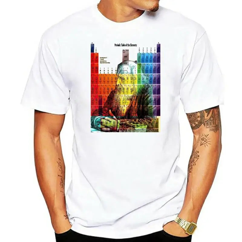 Camiseta de manga corta para hombre, camisa de cuello redondo, moda de Mendeleev, verano, 2022
Camiseta de manga corta para hombre, camisa de cuello redondo, moda de Mendeleev, verano, 2022