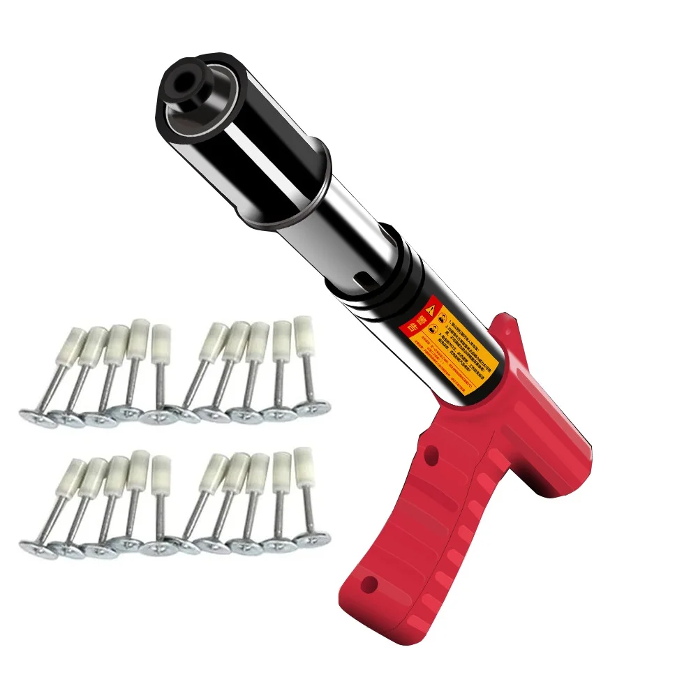 S3 Mini Nail Gun with 20 Round Nails Household DIY Rivet Gun Cordless Ceiling Concrete Wall Anchor Wire Slotting Rivet Tool
S3 Mini Nail Gun with 20 Round Nails Household DIY Rivet Gun Cordless Ceiling Concrete Wall Anchor Wire Slotting Rivet Tool