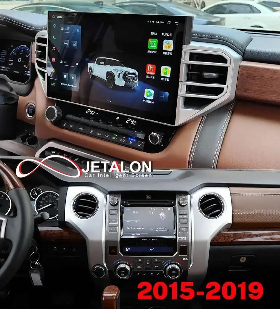 Для Toyota Tundra Sequoia 2020 2025 14,6-дюймовый Android 13, автомобильный радиоприемник, мультимедийный плеер, GPS-навигация, ковер, беспроводной автомобильный Android 
Для Toyota Tundra Sequoia 2020 2025 14,6-дюймовый Android 13, автомобильный радиоприемник, мультимедийный плеер, GPS-навигация, ковер, беспроводной автомобильный Android