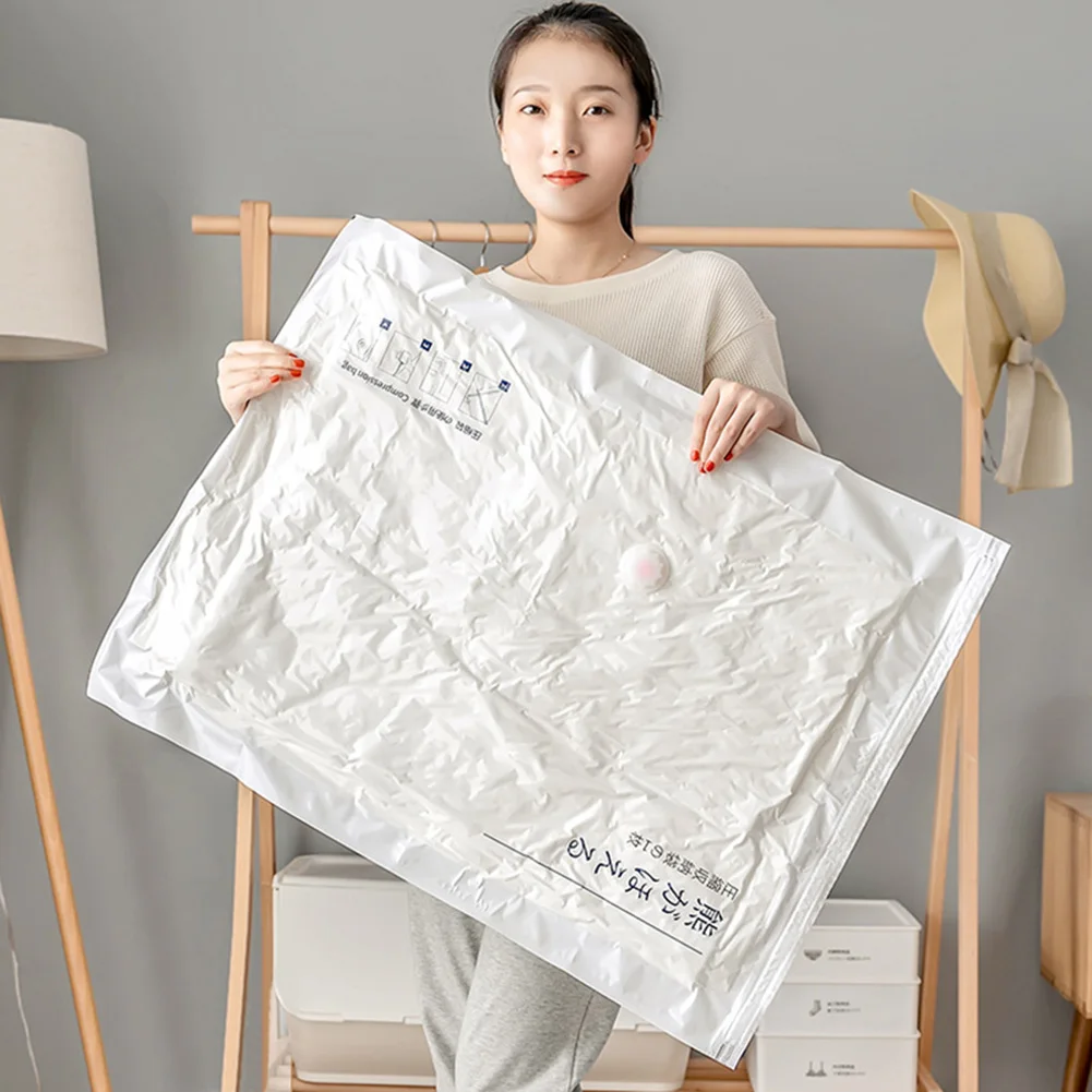 1-5PCS Thickened Vacuum Storage Bag For Cloth Compressed Bags Reusable Blanket Clothes Quilt Organizer Travel
1-5PCS Thickened Vacuum Storage Bag For Cloth Compressed Bags Reusable Blanket Clothes Quilt Organizer Travel
