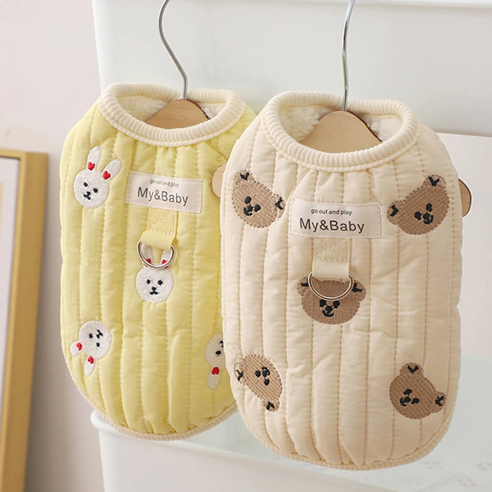 Warm Pet Dog Clothes Winter Thicken Towable Dogs Cats Jacket Vest Soft Cotton Plush Coat Teddy Puppy Clothing Soft Open Shirts
Warm Pet Dog Clothes Winter Thicken Towable Dogs Cats Jacket Vest Soft Cotton Plush Coat Teddy Puppy Clothing Soft Open Shirts