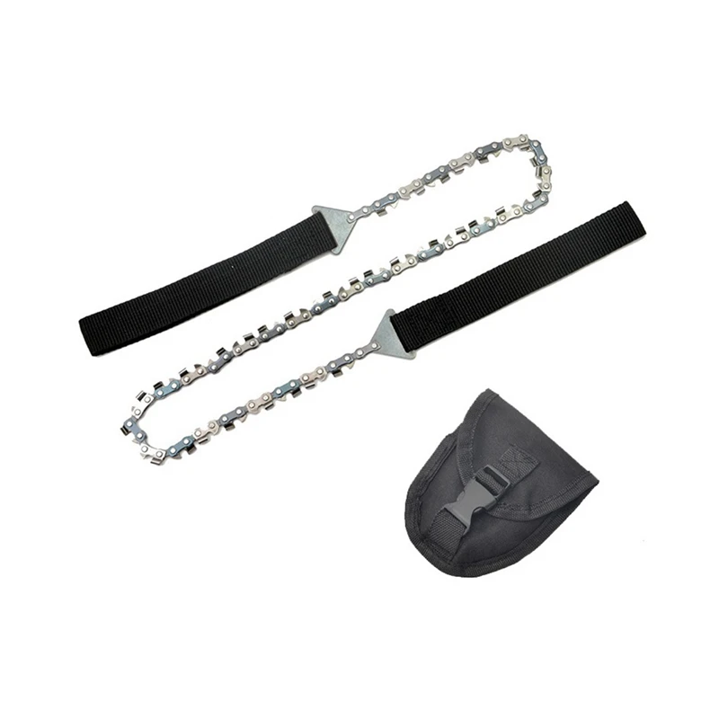 Outdoor Chain Wire Saw 33 Tooth Manganese Steel Pocket Wire Saw 26 Inch Garden Pruning Tool
Outdoor Chain Wire Saw 33 Tooth Manganese Steel Pocket Wire Saw 26 Inch Garden Pruning Tool