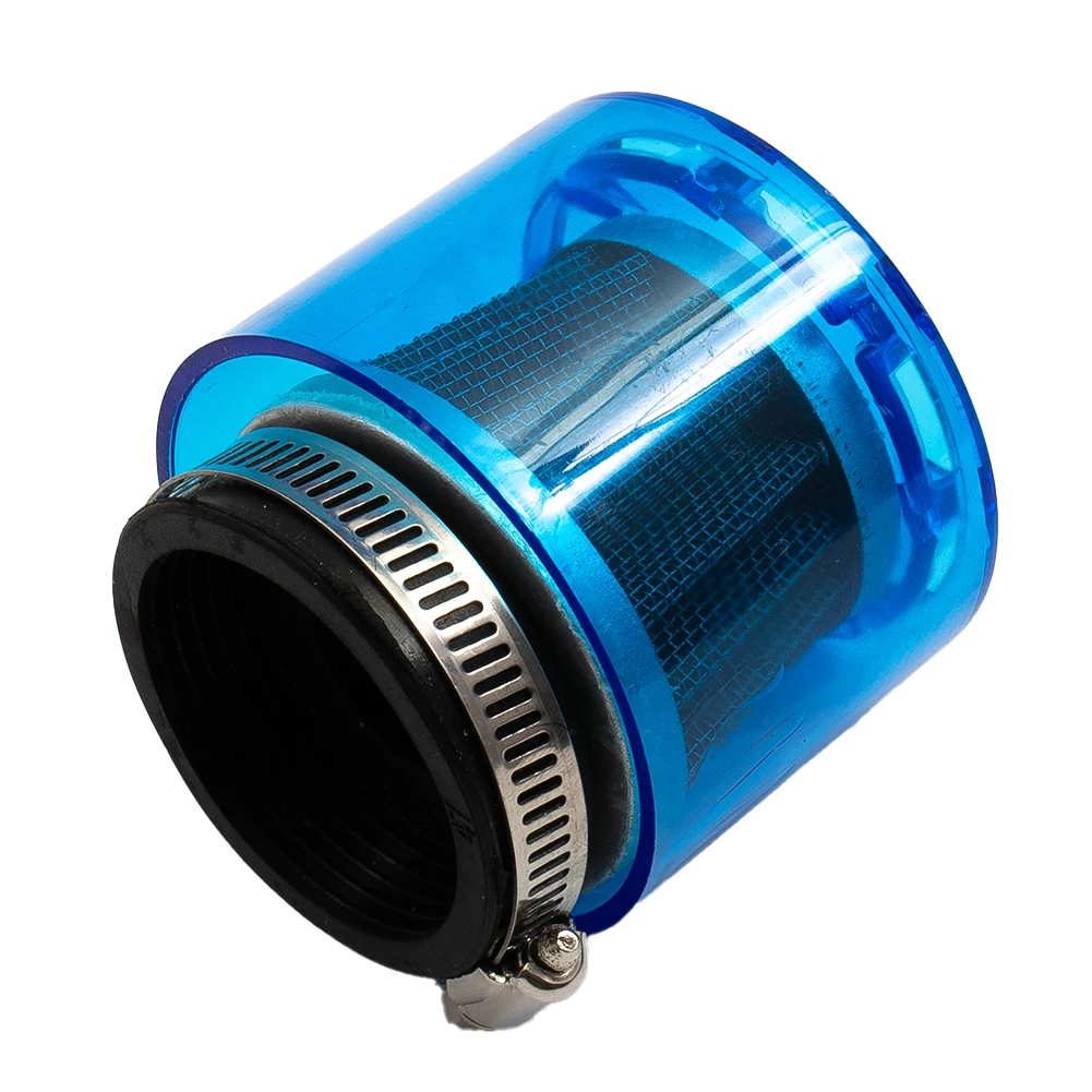 45mm Air Filter 50cc 110cc 125cc Accessories Blue For QUAD Dirt Bike Parts Replacement W/ Plastic Cover Useful
45mm Air Filter 50cc 110cc 125cc Accessories Blue For QUAD Dirt Bike Parts Replacement W/ Plastic Cover Useful