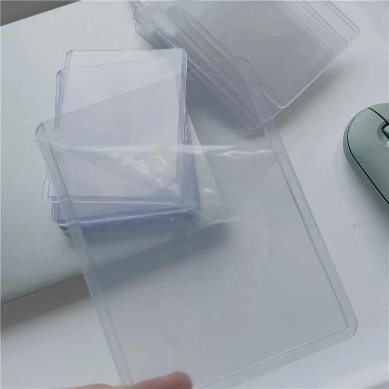 100Pcs Double-Sided Film-Coated Transparent Protective Cover Idol Star Photo Album 3 Inch Hard Card Holder
100Pcs Double-Sided Film-Coated Transparent Protective Cover Idol Star Photo Album 3 Inch Hard Card Holder
