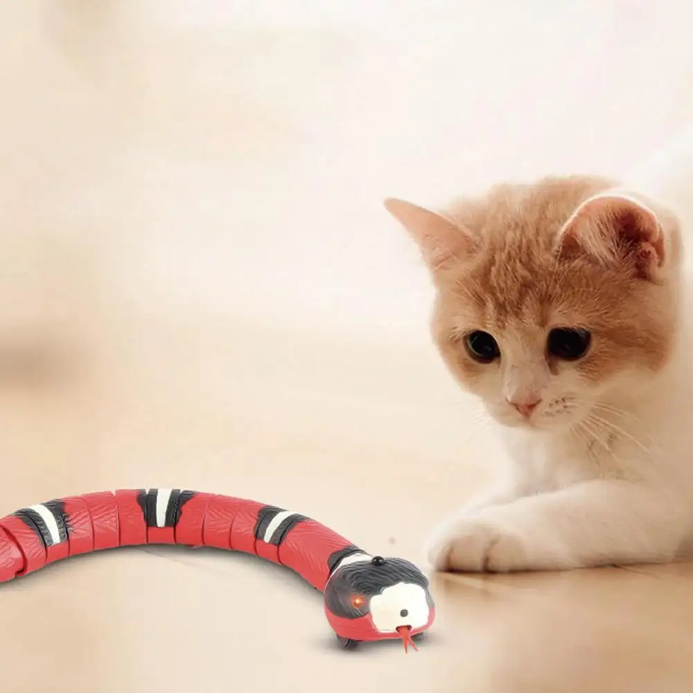 Electric Snake Automatic Cat Toys Snake Interactive Toys Smart Sensing Snake Tease Toys Dogs Pet Kitten Toys Pet Accessories
Electric Snake Automatic Cat Toys Snake Interactive Toys Smart Sensing Snake Tease Toys Dogs Pet Kitten Toys Pet Accessories