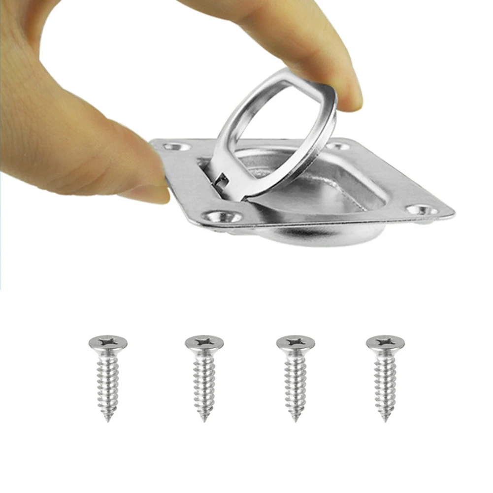 Spring Pull Ring Hardware Durable Recessed Hatch Silver Stainless Steel Marine Locker Boat Fitting Lift Flush Handle Cabinet
Spring Pull Ring Hardware Durable Recessed Hatch Silver Stainless Steel Marine Locker Boat Fitting Lift Flush Handle Cabinet