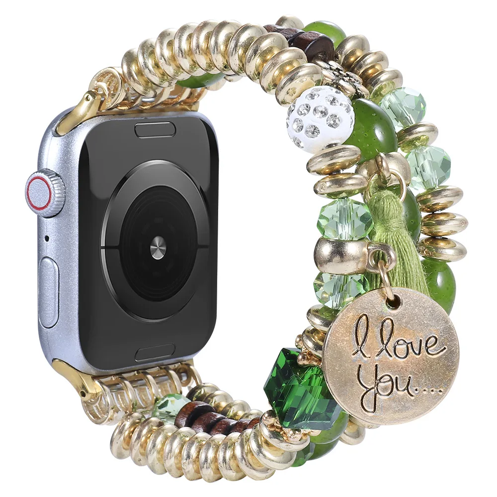 Luxury Women Custom Strap for Apple Watch Band Series 7 6 se 5 4 3 Jewelry loop Bracelet for IWatch 45mm 40/44/38/42mm 41mm Belt
Luxury Women Custom Strap for Apple Watch Band Series 7 6 se 5 4 3 Jewelry loop Bracelet for IWatch 45mm 40/44/38/42mm 41mm Belt