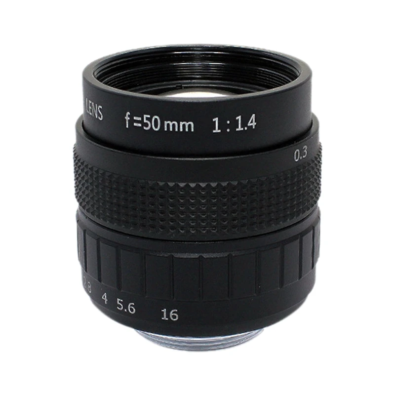 50Mm 2/3 Manual Aperture Photographic Equipment Lens Industrial Lens Camera Accessories
50Mm 2/3 Manual Aperture Photographic Equipment Lens Industrial Lens Camera Accessories