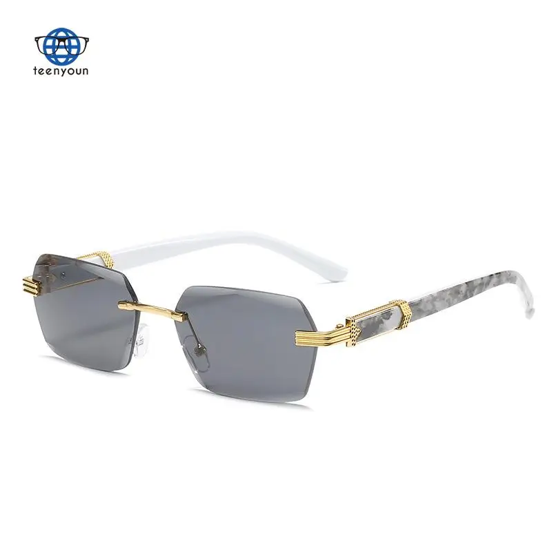Teenyoun 2022 New UV400 Same Rimless Trimmed Sunglasses Women's Fashion Trend Gradient Ocean Sun Glasses
Teenyoun 2022 New UV400 Same Rimless Trimmed Sunglasses Women's Fashion Trend Gradient Ocean Sun Glasses