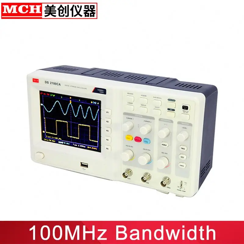 Новый цифровой осциллограф Hantek DS-2100CA, 100 МГц, 2 канала, частота дискретизации в реальном времени 1 Гвыб/с
Новый цифровой осциллограф Hantek DS-2100CA, 100 МГц, 2 канала, частота дискретизации в реальном времени 1 Гвыб/с