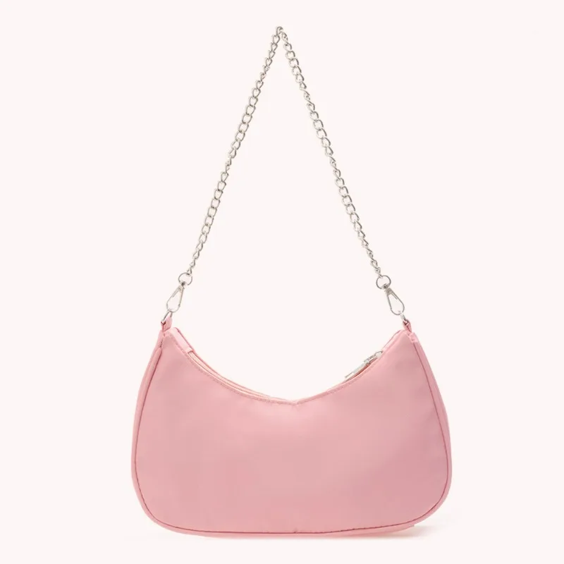 Solid Color Shoulder Purse Women Underarm Bag Ladies Fashion Top-handle Clutches Black Beige White Pink Handbag Pouch
Solid Color Shoulder Purse Women Underarm Bag Ladies Fashion Top-handle Clutches Black Beige White Pink Handbag Pouch