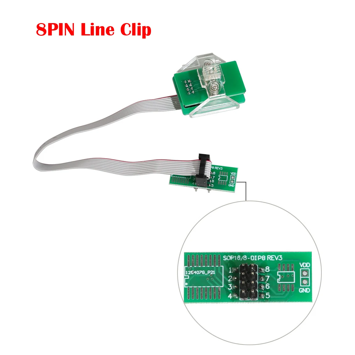 8Pin OEM FEM BDC Eeprom Adapter for XPROG Adapter Soic8 Sop8 Sest Clip Socket for IProg Orange XPROG CG PRO VVDI Prog UPA V1.3
8Pin OEM FEM BDC Eeprom Adapter for XPROG Adapter Soic8 Sop8 Sest Clip Socket for IProg Orange XPROG CG PRO VVDI Prog UPA V1.3