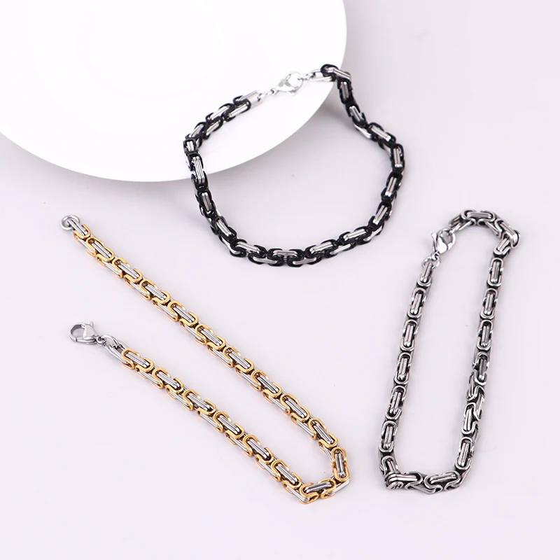 Curb Link Bracelet Steel King Chain Stainless Steel Men's Bracelet High Quality Punk Cuba Chain Trendy Hand Jewelry Gift
Curb Link Bracelet Steel King Chain Stainless Steel Men's Bracelet High Quality Punk Cuba Chain Trendy Hand Jewelry Gift
