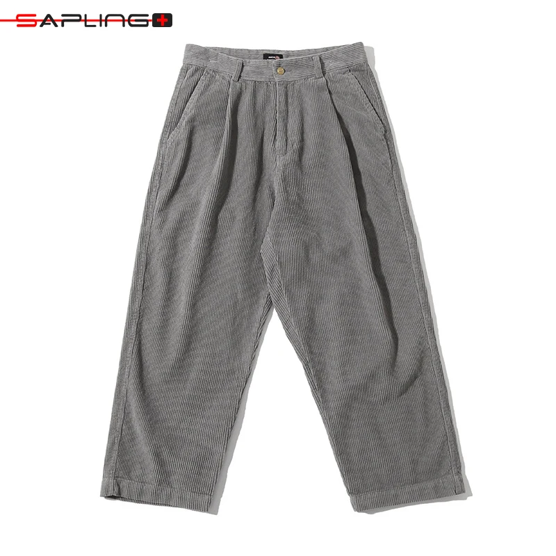 Japanese Vintage New Cargo Pants Men Corduroy Sweatpants Soild Loose Wide Leg Trousers Couple Harajuku Streetwear Male Trousers
Japanese Vintage New Cargo Pants Men Corduroy Sweatpants Soild Loose Wide Leg Trousers Couple Harajuku Streetwear Male Trousers