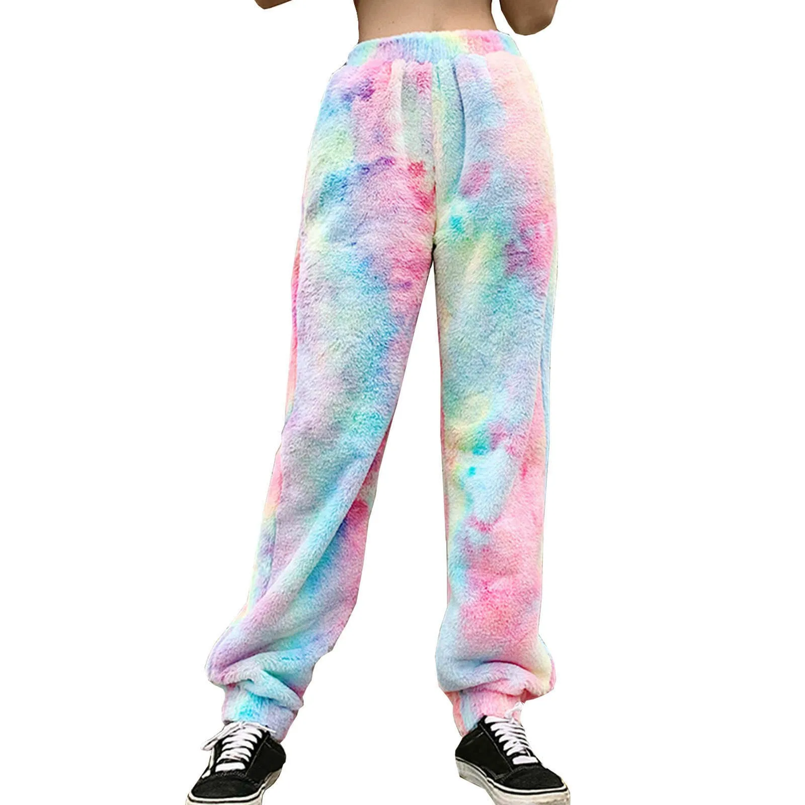 Womens Thickened Lamb Elastic High Waist Rainbow Color Capris Leggings Linen for Women
Womens Thickened Lamb Elastic High Waist Rainbow Color Capris Leggings Linen for Women