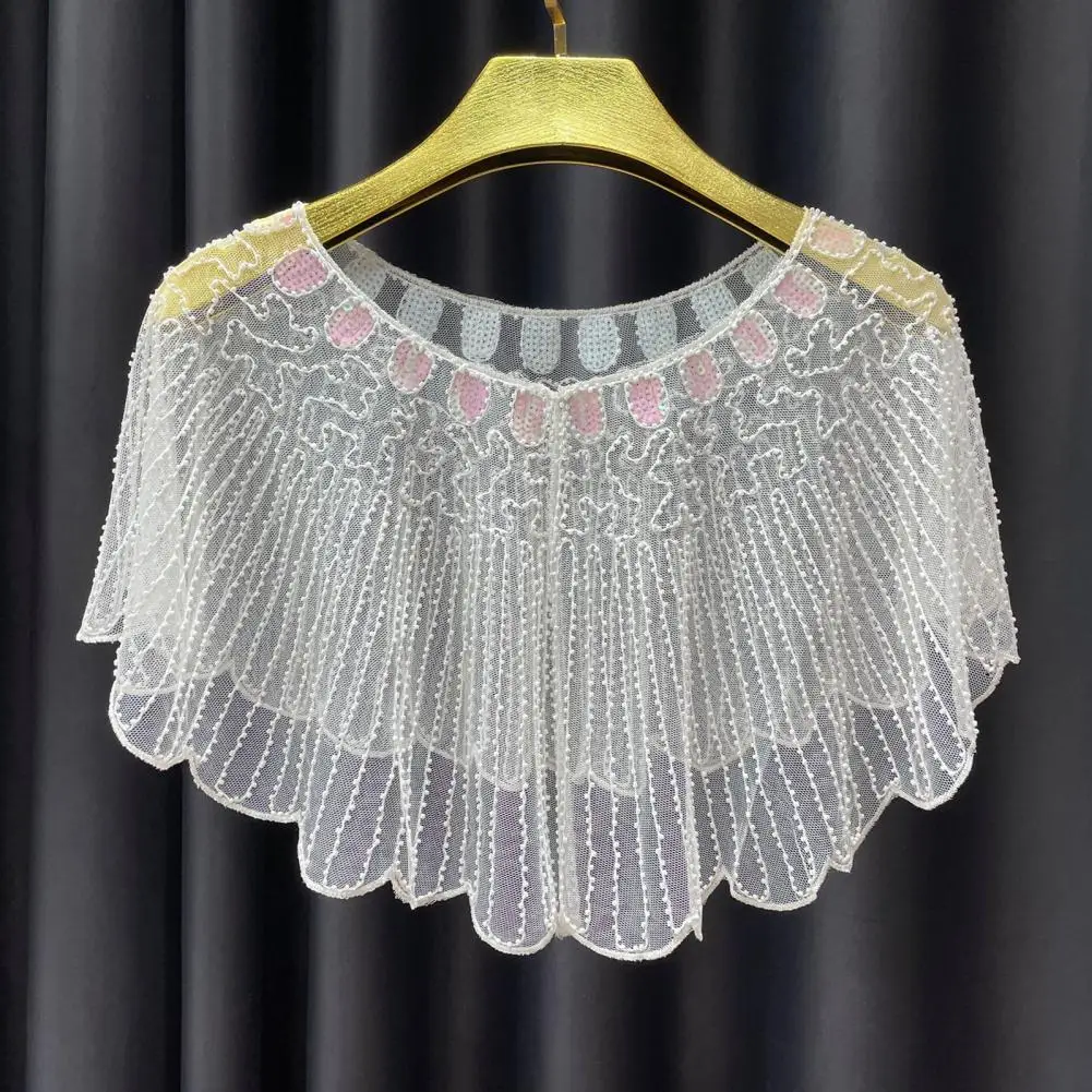 Elegant Women's Sequin Decorative Wrap Scarf Stylish See-through Evening Party Shawl
Elegant Women's Sequin Decorative Wrap Scarf Stylish See-through Evening Party Shawl