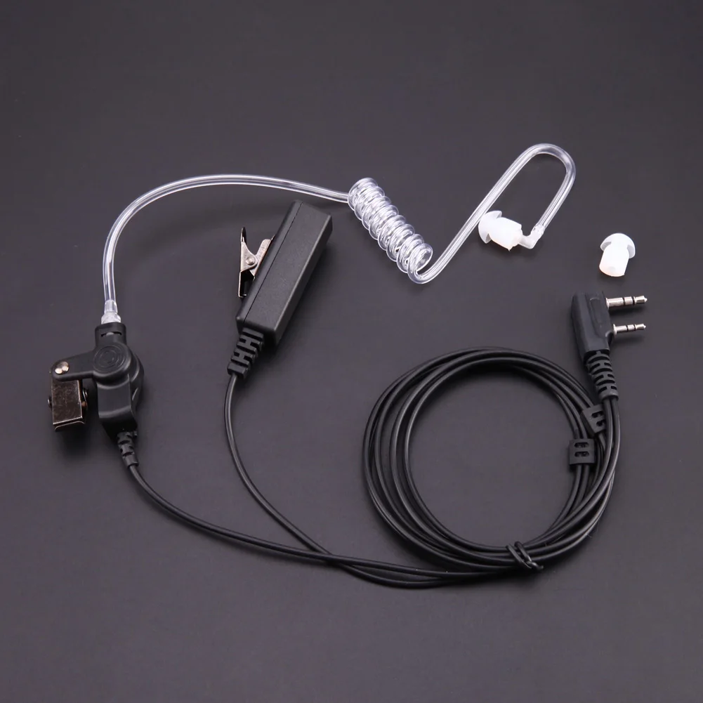 Baofeng 2 Pin Practical Covert Acoustic Tube Earpiece Headset Mic for Kenwood KPG TH TK for BAOFENG for HYT Earphones
Baofeng 2 Pin Practical Covert Acoustic Tube Earpiece Headset Mic for Kenwood KPG TH TK for BAOFENG for HYT Earphones