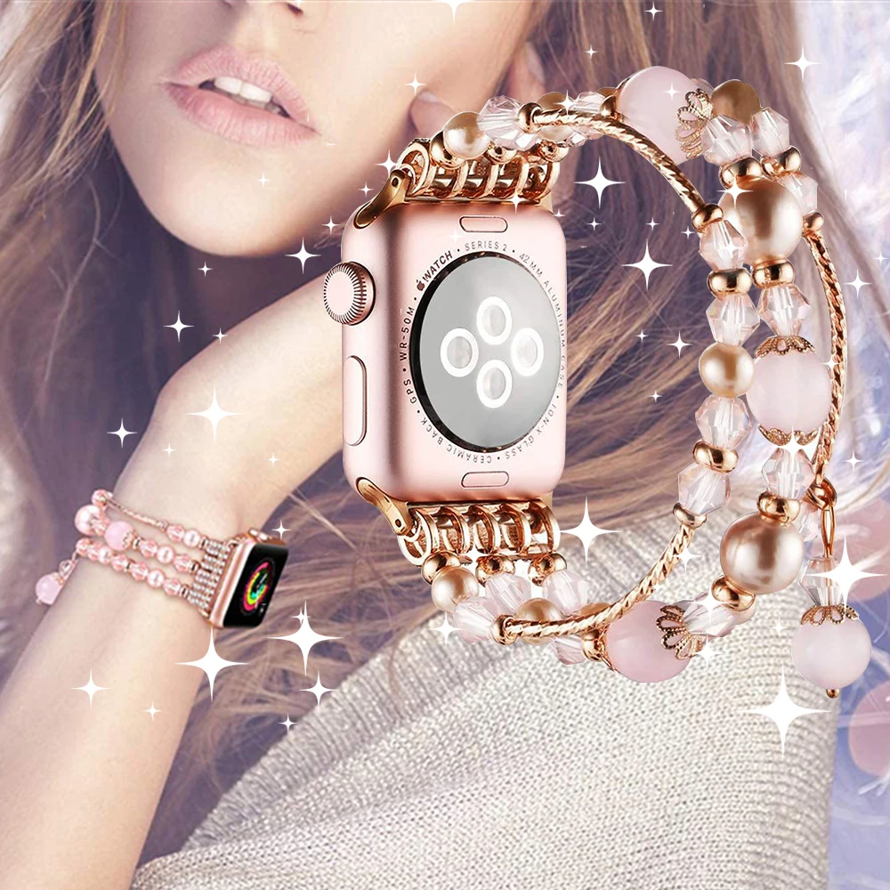 For Iwatch 8 Ultra Agate Bracelets 45mm 49mm Ladies Smart Straps For Apple Watch Band Se 7 6 5 4 3 2 1 Series Steel Watchband
For Iwatch 8 Ultra Agate Bracelets 45mm 49mm Ladies Smart Straps For Apple Watch Band Se 7 6 5 4 3 2 1 Series Steel Watchband