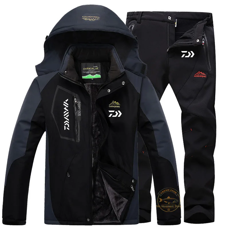 2022 Winter New Fishing Clothing Men Outdoor Sport Cycling Plus Velvet Hooded Fishing Jackets Men's Hiking Trend Fishing Apparel
2022 Winter New Fishing Clothing Men Outdoor Sport Cycling Plus Velvet Hooded Fishing Jackets Men's Hiking Trend Fishing Apparel