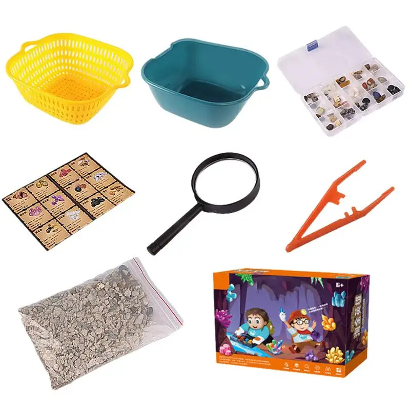 Gemstone Dig Kit Easy Dig Gemstone Dig Kits Kids Gems Dig Excavate Gems Great STEM Science Gift For Mineralogy And Geology
Gemstone Dig Kit Easy Dig Gemstone Dig Kits Kids Gems Dig Excavate Gems Great STEM Science Gift For Mineralogy And Geology