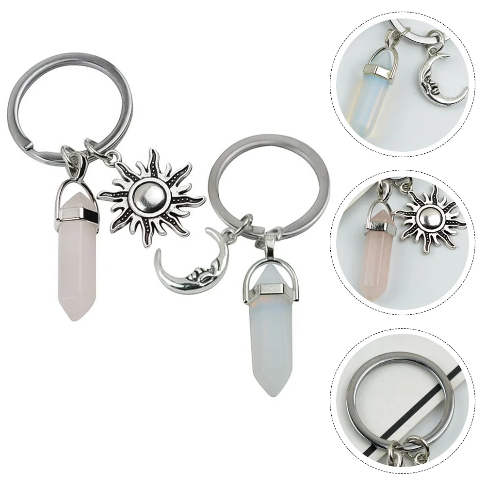 Keychain Sun Moon Key Keyring Pendant Holder Couple Keychains Crystals Best My Stone Car Charm Shape Hexagonal Ring Bullet
Keychain Sun Moon Key Keyring Pendant Holder Couple Keychains Crystals Best My Stone Car Charm Shape Hexagonal Ring Bullet