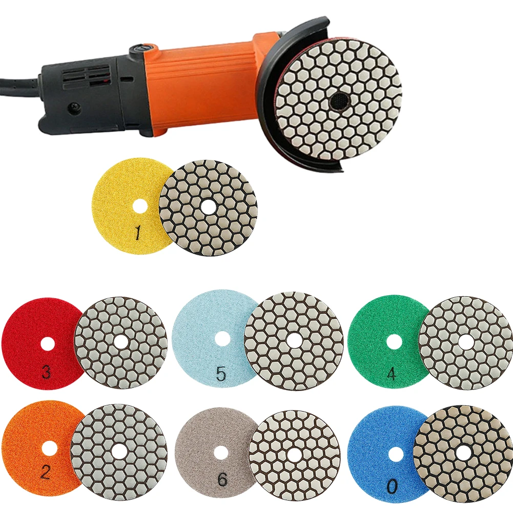 1pc 3Inch 80mm Diamond Dry Polishing Pad For Granite Marble Grinding Sanding Disc Abrasive Tools Flexible Sanding Disc
1pc 3Inch 80mm Diamond Dry Polishing Pad For Granite Marble Grinding Sanding Disc Abrasive Tools Flexible Sanding Disc