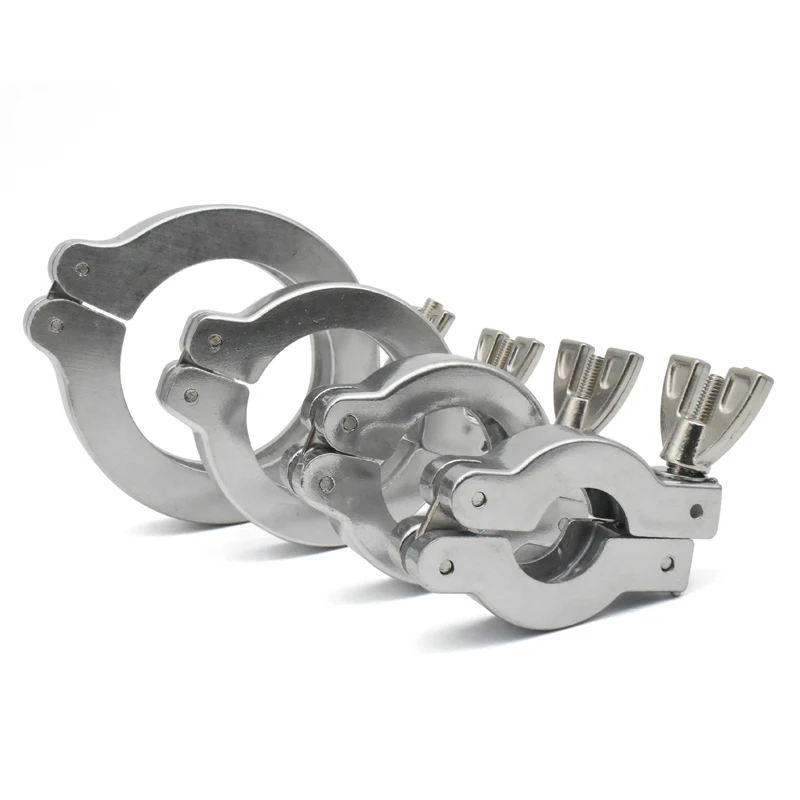 KF16 KF25 KF40 KF50 Vacuum Bellows Clamps FPM O-rings And SS304 Centering Brackets Aluminum Vacuum Clamps
KF16 KF25 KF40 KF50 Vacuum Bellows Clamps FPM O-rings And SS304 Centering Brackets Aluminum Vacuum Clamps
