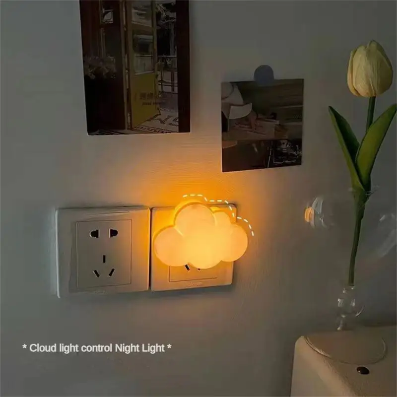 9x6cm Night Lamp Led Plug-in Led Night Light Sleep Up Night Light Household Tools Abs Bedside Lamp Energy-saving Cloud
9x6cm Night Lamp Led Plug-in Led Night Light Sleep Up Night Light Household Tools Abs Bedside Lamp Energy-saving Cloud