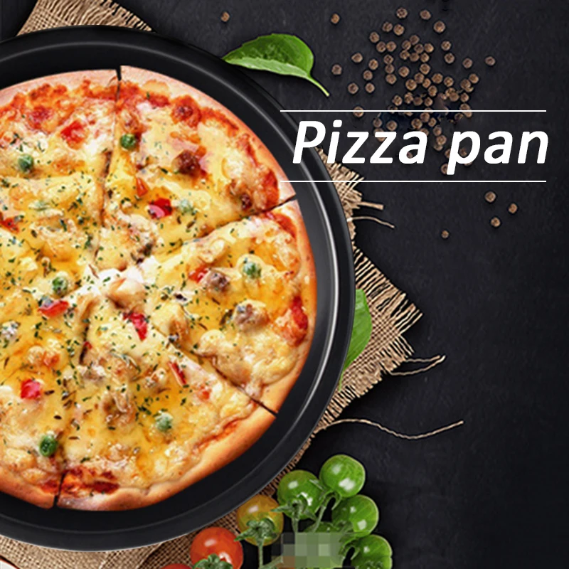 10'' Food Grade Metal Black Non-Stick Baking Bakeware Carbon Steel Round Pie Pizza Pan Bread Loaf Meatloaf Dining Pizza Stones
10'' Food Grade Metal Black Non-Stick Baking Bakeware Carbon Steel Round Pie Pizza Pan Bread Loaf Meatloaf Dining Pizza Stones