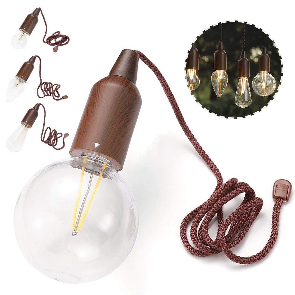 Outdoor Pull Cord Lights Pull String Light Portable Camping Tent Lamp Waterproof Atmosphere Light Daily Ultralight Durable
Outdoor Pull Cord Lights Pull String Light Portable Camping Tent Lamp Waterproof Atmosphere Light Daily Ultralight Durable