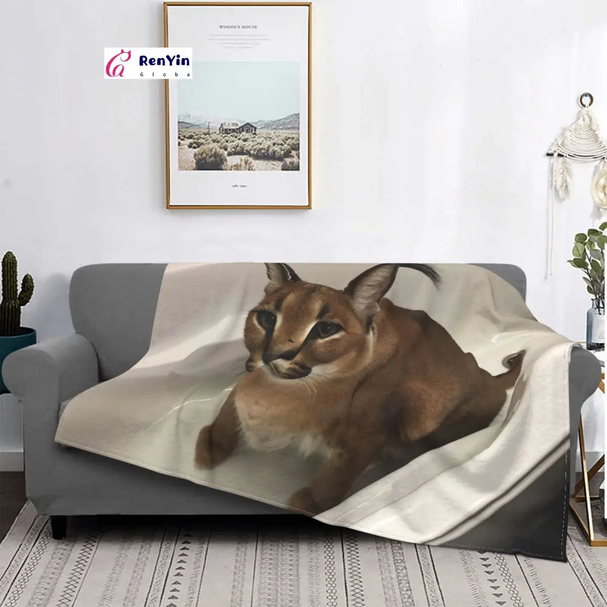 Big Floppa Caracal Cat Cute Meme Blanket Soft Coral Fleece Warm Flannel Throw Blankets
Big Floppa Caracal Cat Cute Meme Blanket Soft Coral Fleece Warm Flannel Throw Blankets