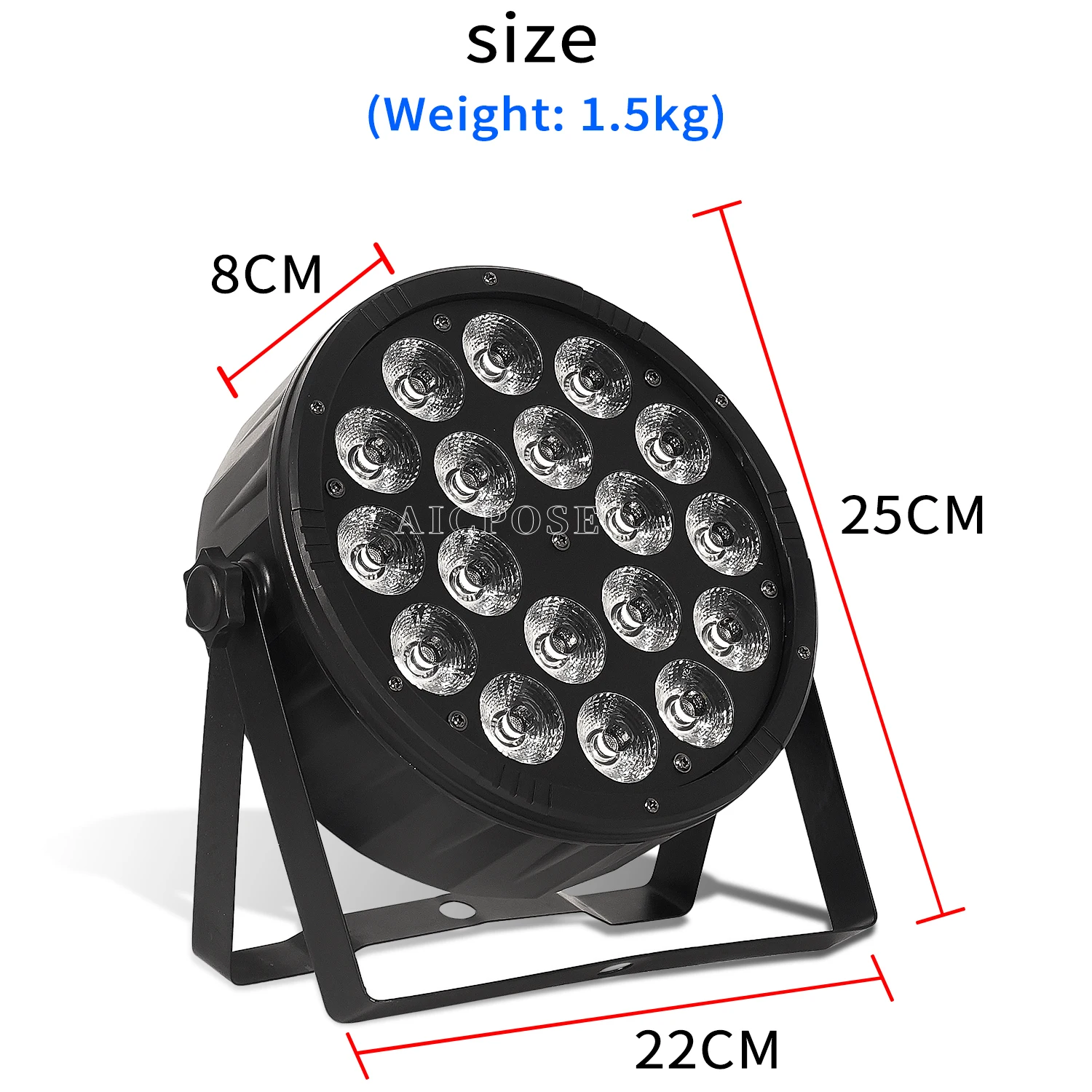 40Pcs/Lots Wireless Remote Control Par Light 18x12W RGBW 4in1 LED Stage Flat Spotlight DMX512 Control DJ Disco Stage Lighting
40Pcs/Lots Wireless Remote Control Par Light 18x12W RGBW 4in1 LED Stage Flat Spotlight DMX512 Control DJ Disco Stage Lighting