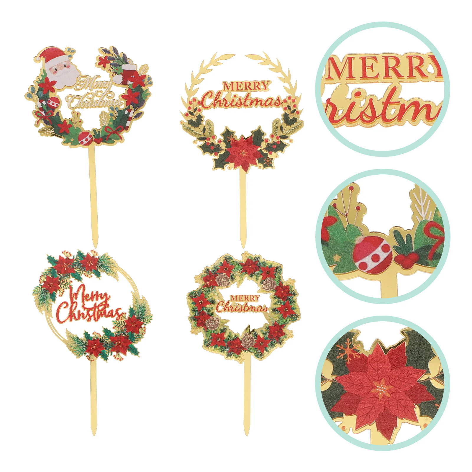 Cake Christmas Topper Acrylic Xmas Picks Topperscupcake Ornaments Dessert Insert Appetizer Wreath Merry Dessertssupplies Party
Cake Christmas Topper Acrylic Xmas Picks Topperscupcake Ornaments Dessert Insert Appetizer Wreath Merry Dessertssupplies Party