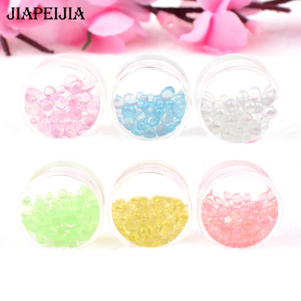 

8-30mm Acrylic Ear Tunnels Gauges and Plugs Cute Colored Balls Ear Expander Studs Stretching Body Piercing Jewelry
