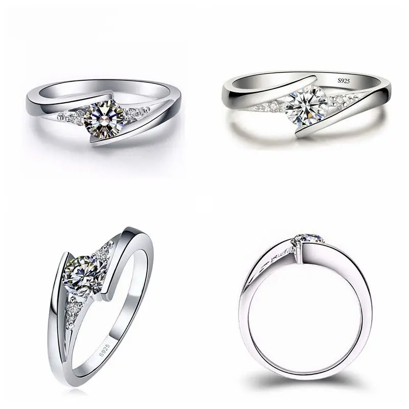 Cute Female Small Round Zircon Stone Ring Vintage Silver Color Wedding Jewelry Promise Crystal Engagement Rings For Women
Cute Female Small Round Zircon Stone Ring Vintage Silver Color Wedding Jewelry Promise Crystal Engagement Rings For Women