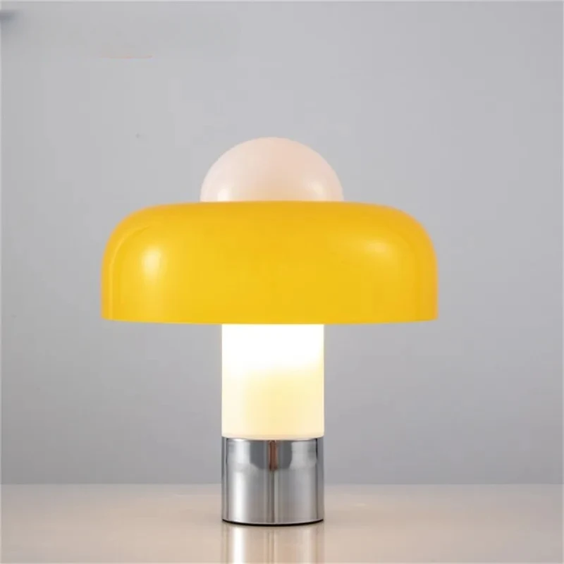 Desk Lamp Modern Nordic Table Lamp LED Yellow Mushroom Desk Lighting for Home Bedroom Decoration bedside lampe nuage night stand
Desk Lamp Modern Nordic Table Lamp LED Yellow Mushroom Desk Lighting for Home Bedroom Decoration bedside lampe nuage night stand