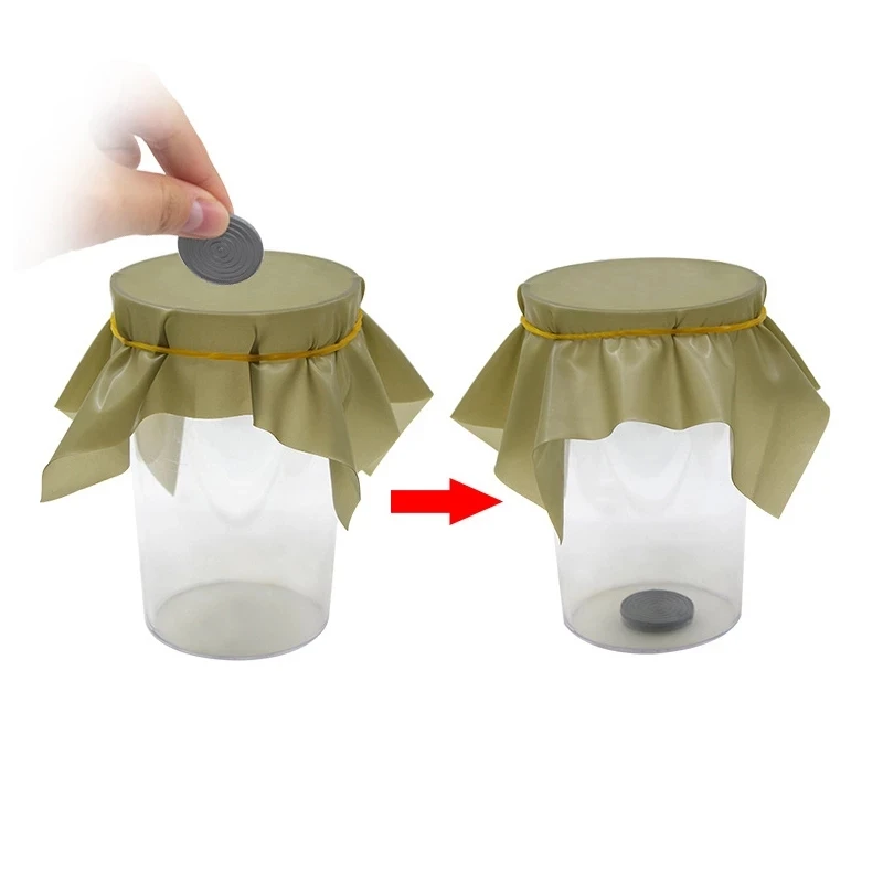 1pcs Pena Coin Penetration Magic Tricks Dish Coin Thru Rubber Sheet Into Cup Black Hole Magic Trick Mentalism Props Illusion
1pcs Pena Coin Penetration Magic Tricks Dish Coin Thru Rubber Sheet Into Cup Black Hole Magic Trick Mentalism Props Illusion