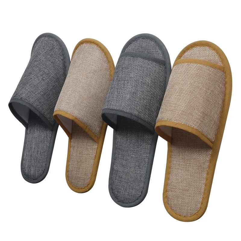 Hotel Room Disposable Slippers Cotton Linen Five-star Hotel Homestay Home Linen Non-slip Slippers
Hotel Room Disposable Slippers Cotton Linen Five-star Hotel Homestay Home Linen Non-slip Slippers