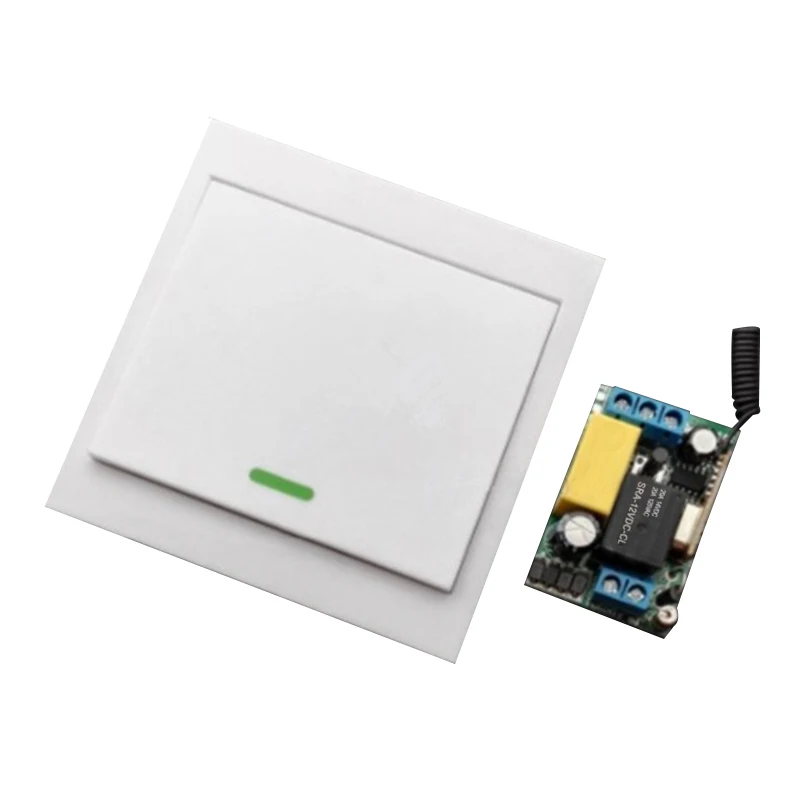 Wireless Remote Control Switch AC 220V Receiver Wall Panel Remote Transmitter Hall Bedroom Ceiling Lights Wall Lamps
Wireless Remote Control Switch AC 220V Receiver Wall Panel Remote Transmitter Hall Bedroom Ceiling Lights Wall Lamps