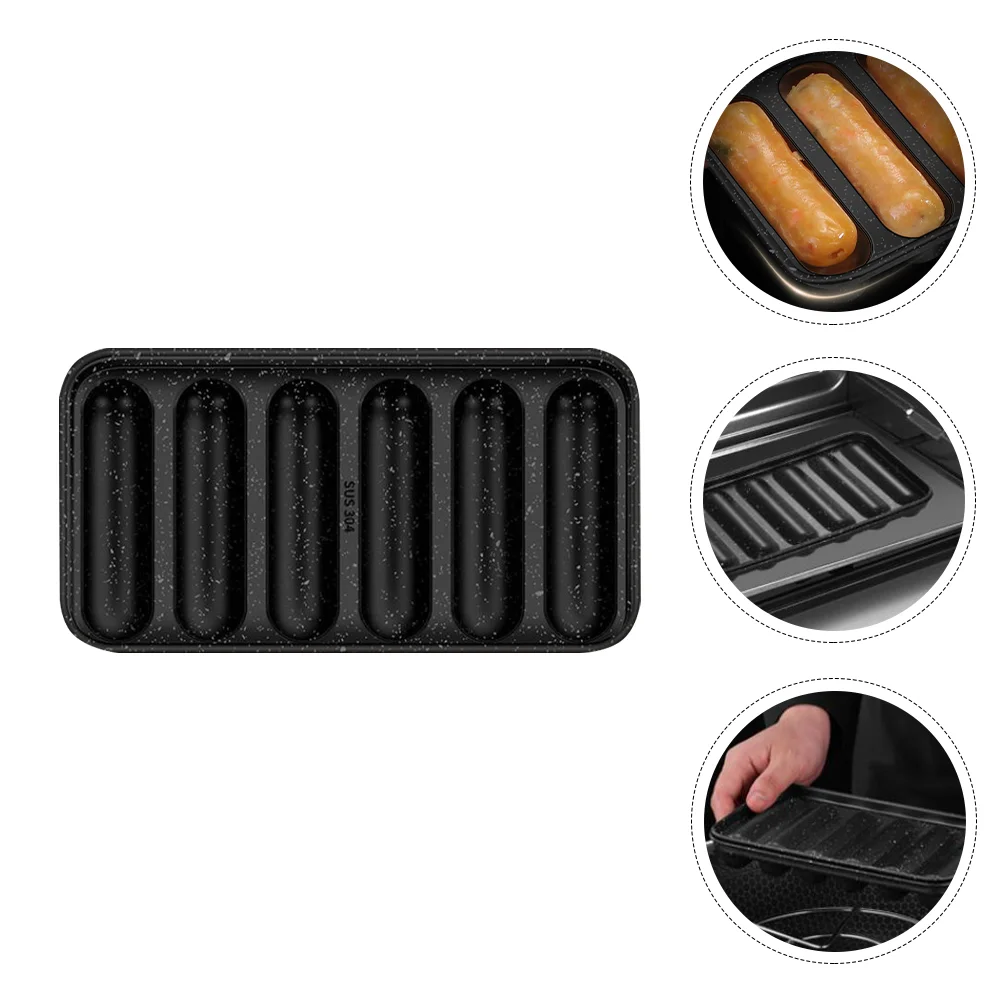 Sausage Mold Kitchen Supply Gadget Stainless Steel Tray Bakeware DIY Ham Baking Tool Mini Hot Dogs Food Supplement
Sausage Mold Kitchen Supply Gadget Stainless Steel Tray Bakeware DIY Ham Baking Tool Mini Hot Dogs Food Supplement