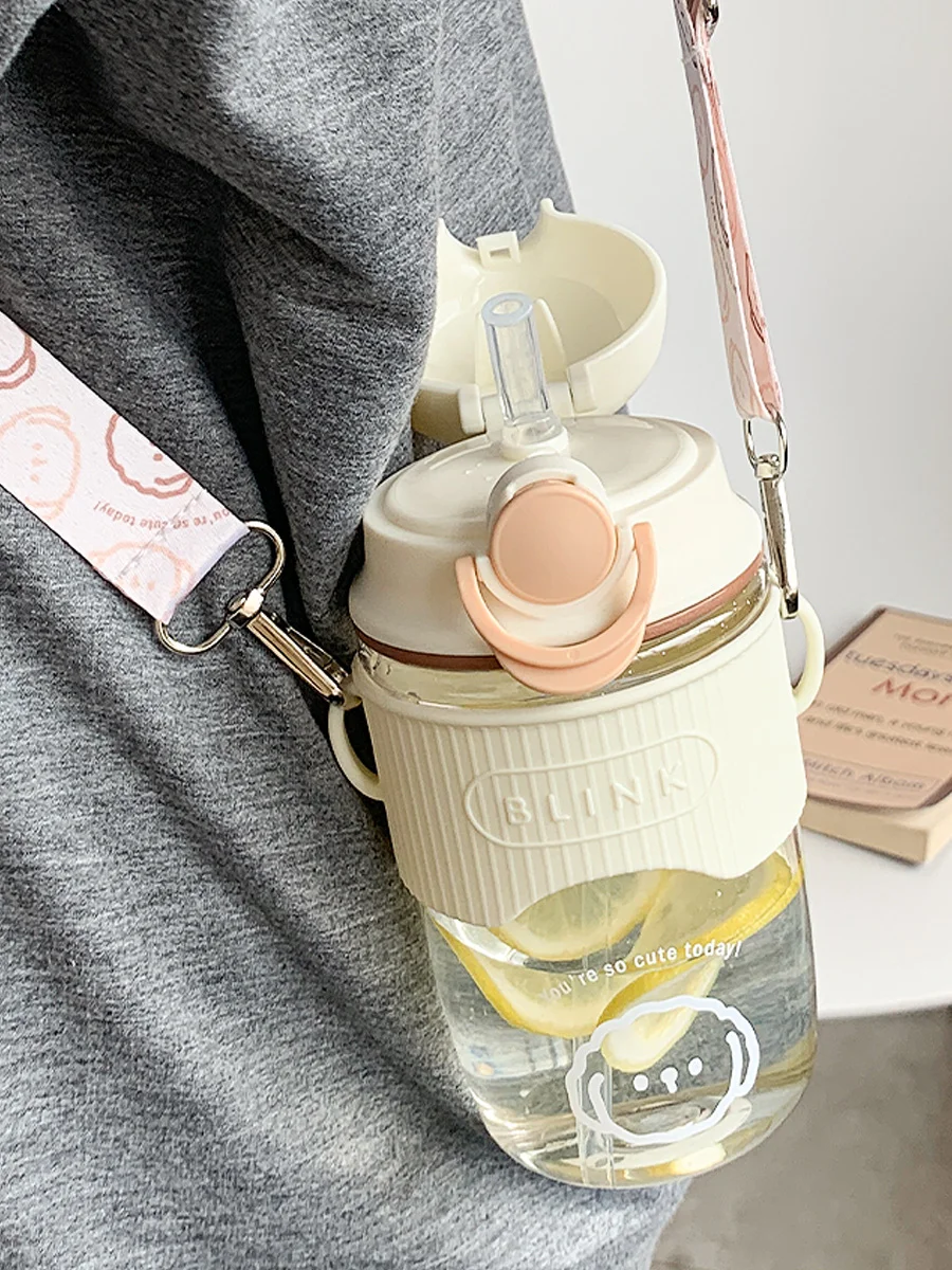 Simple Solid Color Cartoon Cute Water Bottle Straw Plastic Cup Portable Tea Bottle Outdoor Camping Travel Gift Girl
Simple Solid Color Cartoon Cute Water Bottle Straw Plastic Cup Portable Tea Bottle Outdoor Camping Travel Gift Girl