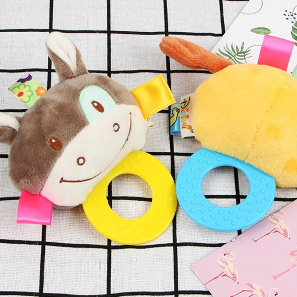 Baby Rattles Cartoon Infant Appease Doll Hand Bells Dog Panda Infant Educational Hanging Rattle Teether Toys
Baby Rattles Cartoon Infant Appease Doll Hand Bells Dog Panda Infant Educational Hanging Rattle Teether Toys