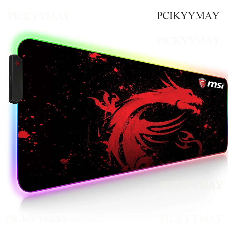 MSI Anime Mousepad Big RGB Mouse Pad Large Overlock Gamer Desk Mat MSI LED Mouse Pad Soft Laptop Gamer For Gaming Accessories
MSI Anime Mousepad Big RGB Mouse Pad Large Overlock Gamer Desk Mat MSI LED Mouse Pad Soft Laptop Gamer For Gaming Accessories