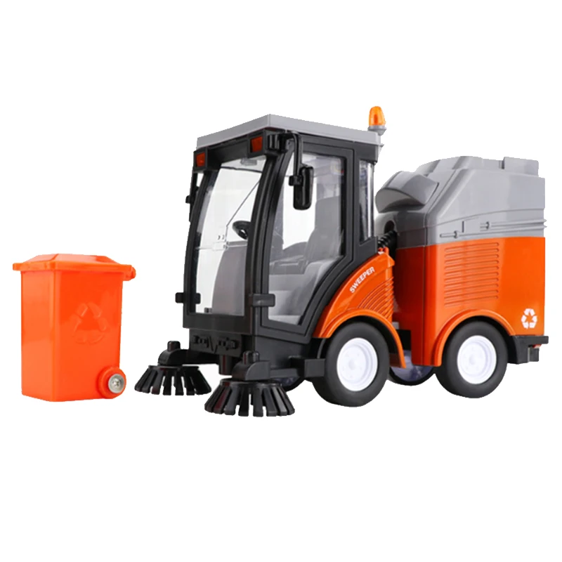 Street Sweeper Truck With Light & Sound Effects - Friction Powered Wheels, Removable Garbage Can & Rotating Brushes - Heavy Duty
Street Sweeper Truck With Light & Sound Effects - Friction Powered Wheels, Removable Garbage Can & Rotating Brushes - Heavy Duty