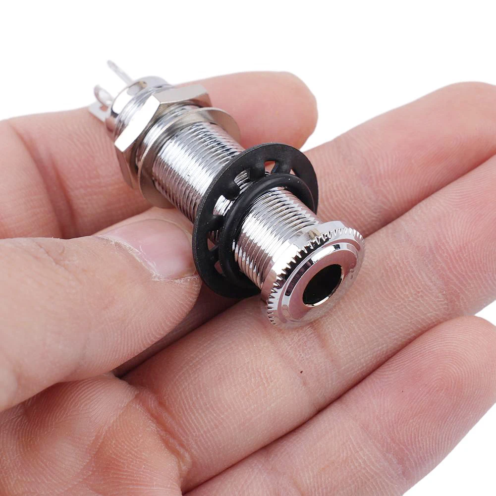 Guitar Bass Output Jack Electric Guitar Bass Parts 6.35mm Stereo Output Input 1/4 Inch Jack Metal Cylinder Socket Plug Hot Sale
Guitar Bass Output Jack Electric Guitar Bass Parts 6.35mm Stereo Output Input 1/4 Inch Jack Metal Cylinder Socket Plug Hot Sale