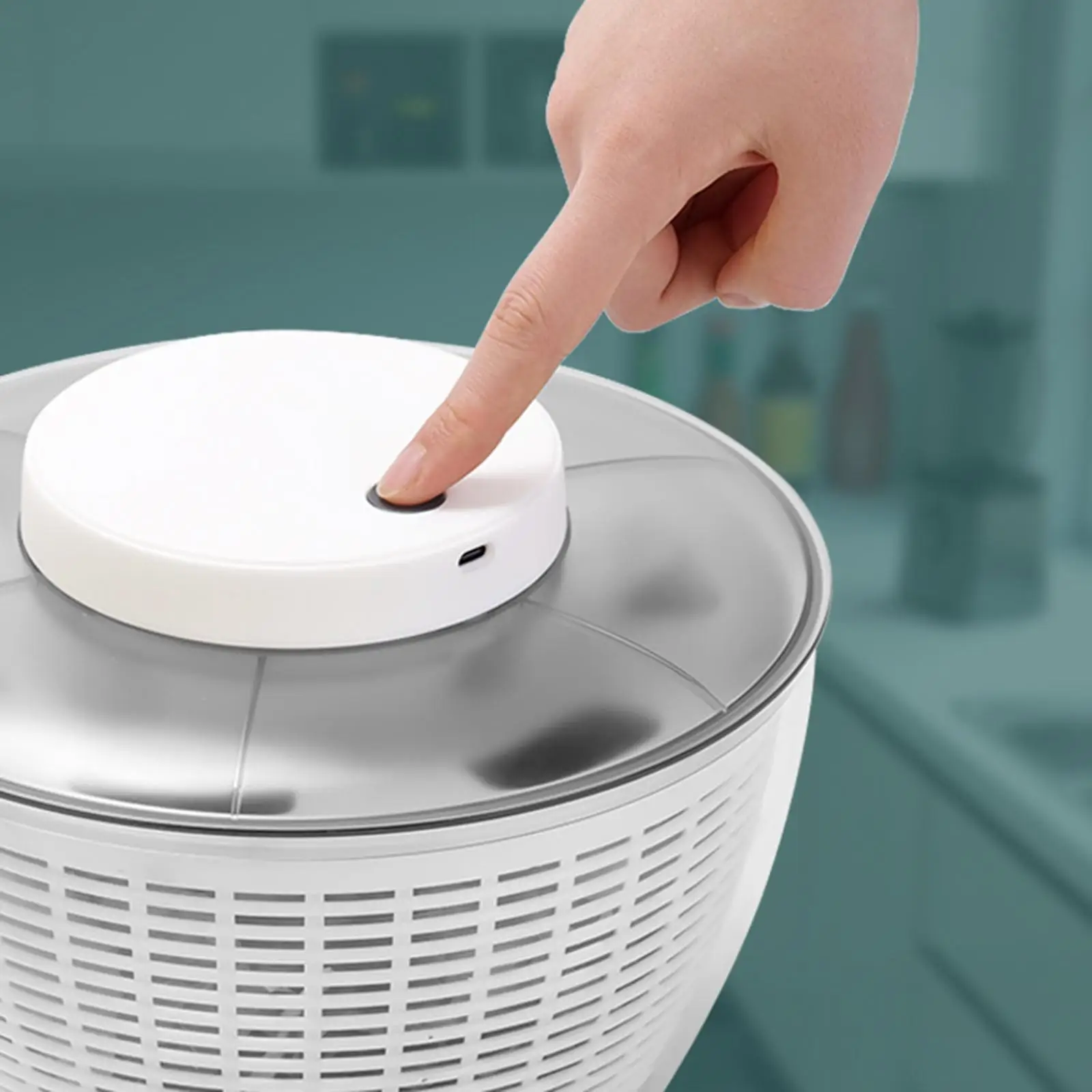 Automatic Salad Spinner Food Strainers Salad Making Tool Multifunctional Vegetable Washer
Automatic Salad Spinner Food Strainers Salad Making Tool Multifunctional Vegetable Washer